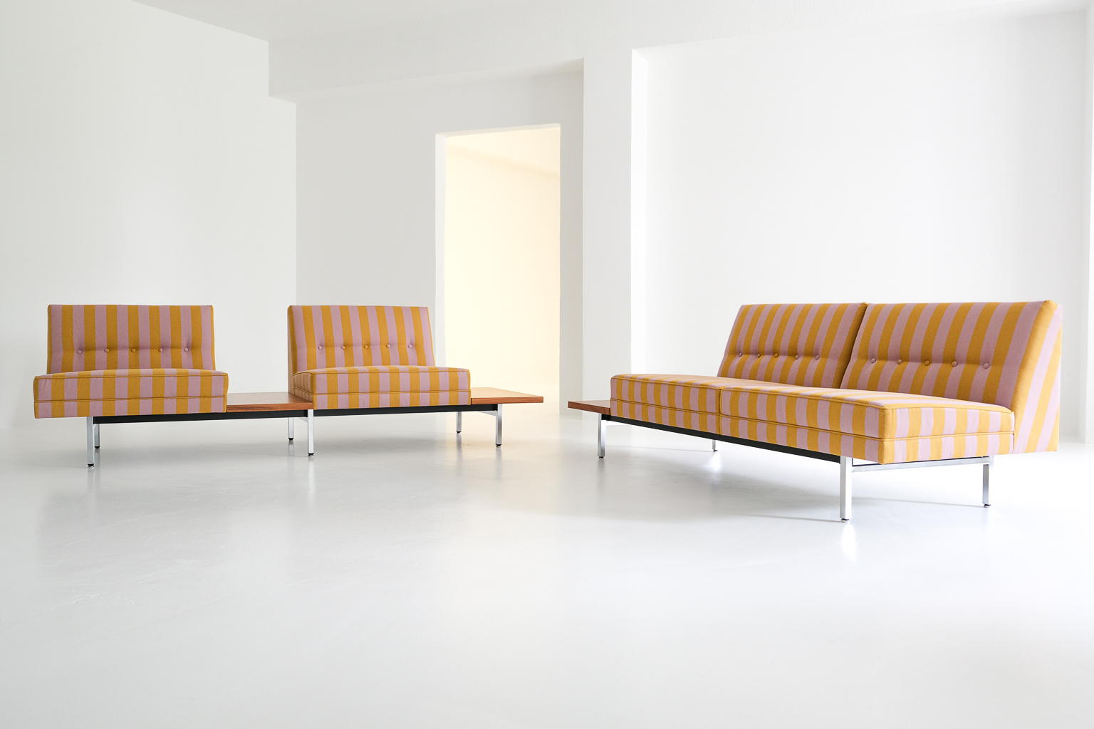 modular sofa, modular seating, modular seating sofa, modular seating system, herman miller, george nelson, sofa, sitzgelegenheit, dedar milano, dedar belmondo, antibeige, fine vintage